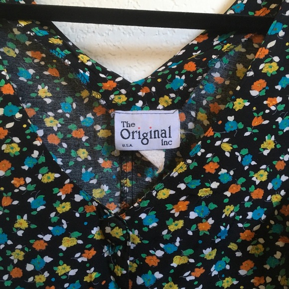 Vintage floral romper - Picture 5 of 5